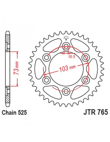 CORONA JT 765 z43 Ducati Multistrada...