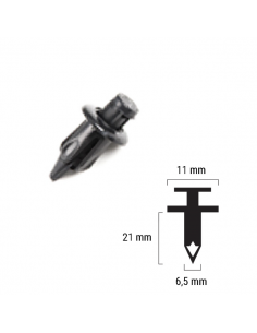 Rivetto in plastica Honda...