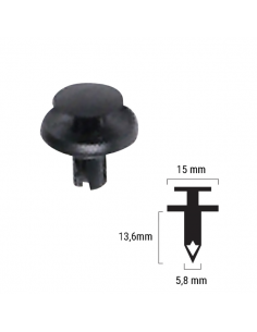 Rivetto in plastica Suzuki...