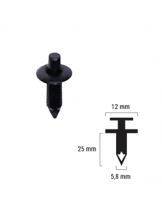 Rivetto in plastica Suzuki...