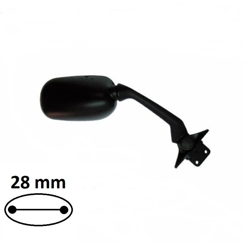 Specchio Destro YAMAHA T-MAX 530cc Nero