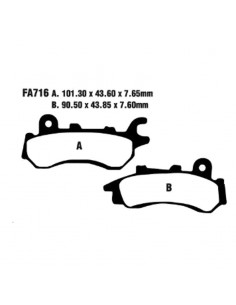PASTIGLIE HONDA CB125F...