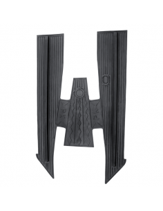 Tappeto nero in gomma...