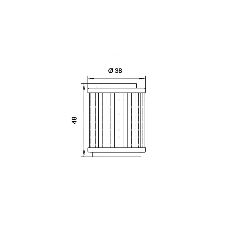 Filtro Olio MBK FLAME 125cc/YAMAHA...