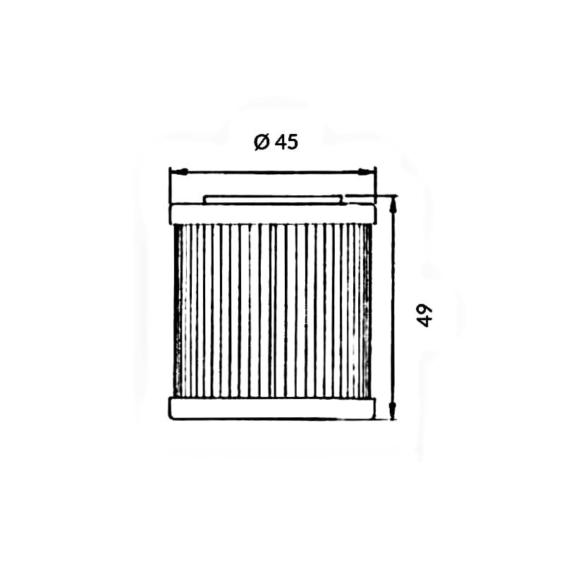Filtro Olio PIAGGIO BEVERLY 350cc