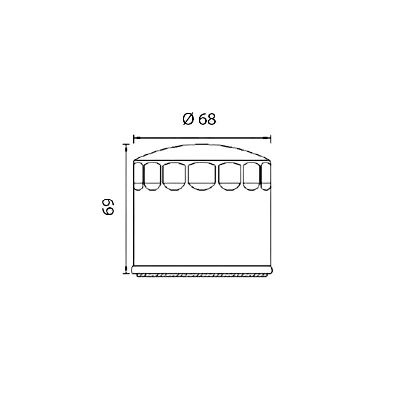 Filtro Olio BENELLI TRK 702/702X /...