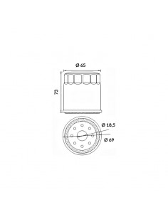 Filtro Olio KAWASAKI Z... 2