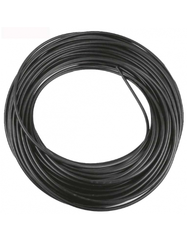 Rotolo guaina nera 50 metri 5mm