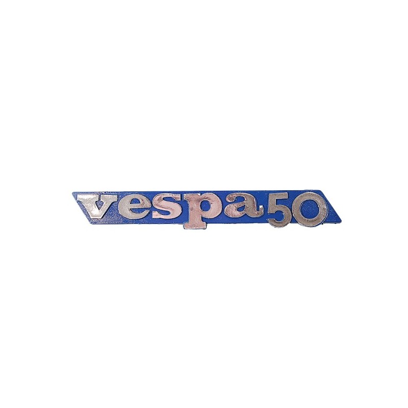 Targhetta Cofano laterale Vespa 50...