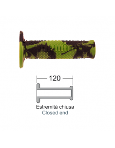 Coppia manopole snake...