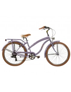 Bicicletta City Bike donna Beach Cruiser 7V Cicli Casadei