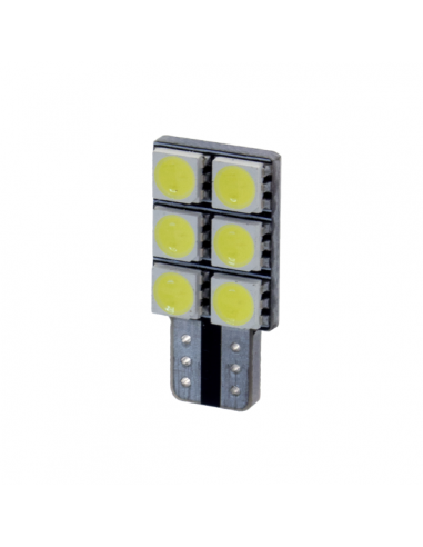 LED T10 CANBUS 90 lumen arancio