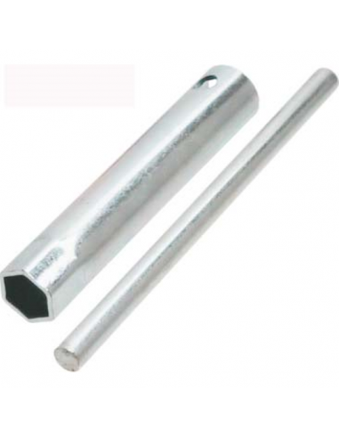 Chiave candela a tubo con spina 16x140