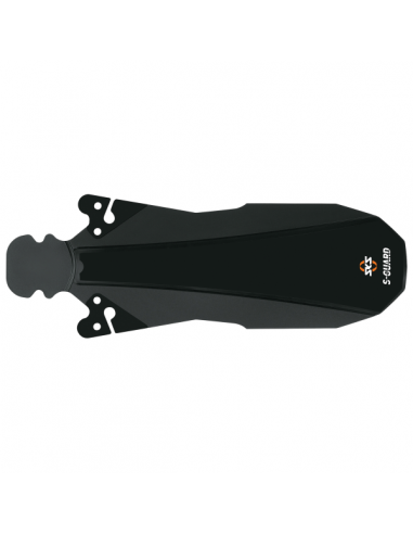 Parafango posteriore S-GUARD - nero