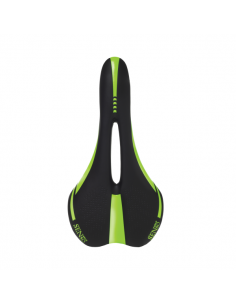 Sella SPORT - nero verde fluo
