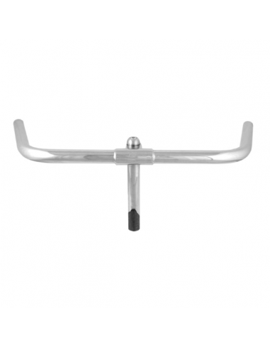 Manubrio TOURING ACCIAIO - 520 mm,...