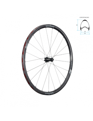 Coppia ruote METRON 30 SL Carbon c19...