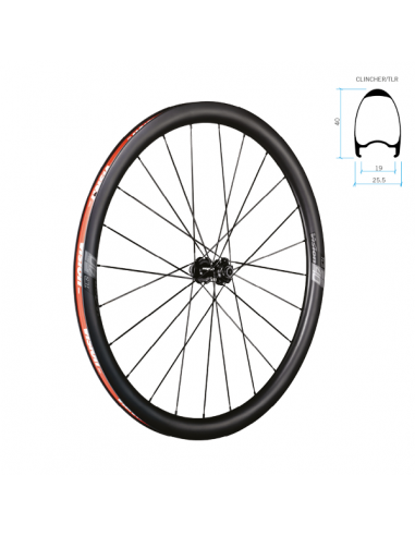 Coppia ruote SC 40 disc brake...