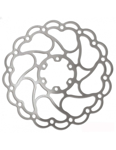 Disco ARIES 6 fori - 180 mm, argento