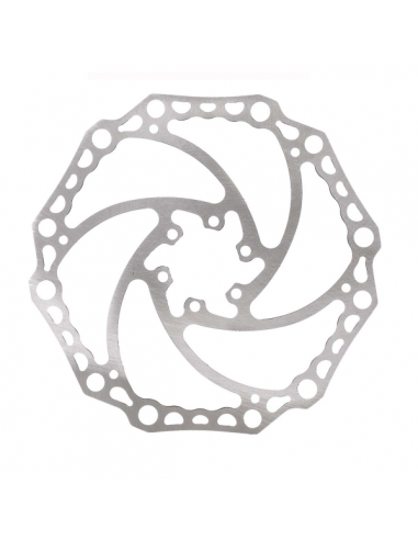 Disco CROWN 6 fori - 160 mm, argento