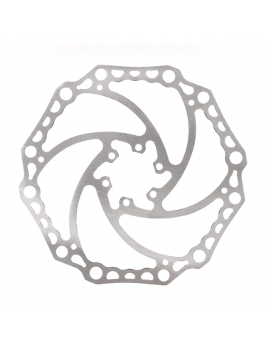 Disco CROWN 6 fori - 180 mm, argento