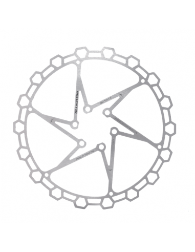Disco DIAMOND 6 fori - 160 mm, argento