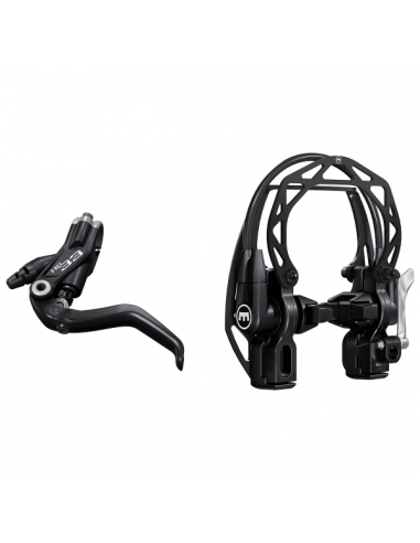 Kit freno HS33 R - Leva 2 dita, nero