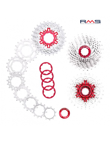 Pacco pignoni a cassetta RX 11V -...