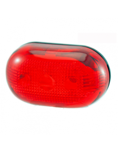 Luce posteriore reggisella GLOBE - rosso