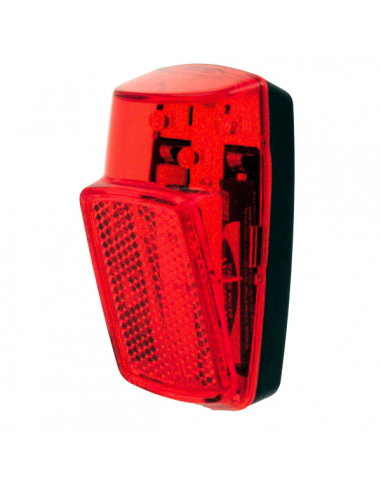 Luce posteriore parafango - rosso nero