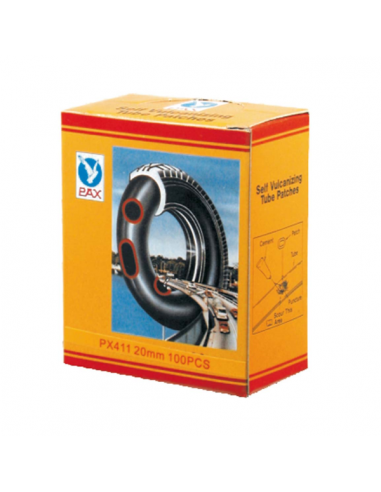 Pezze riparazione rotonde - Ã˜19 mm,...