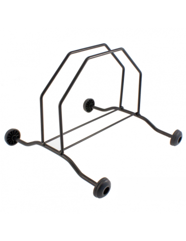 Cavalletto reggiciclo con rotelle