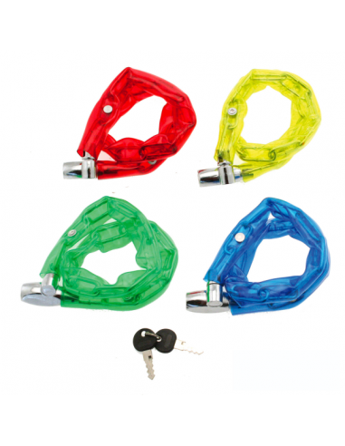 Lucchetto catena PVC Ã˜ 5 - colori...