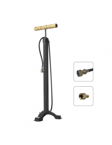 Pompa da pavimento 3 piedi ITALIA - Nero