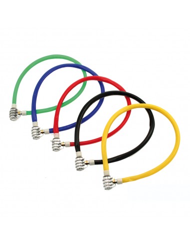 Lucchetto CAVO Ã˜ 5 MM COMBO - colori...