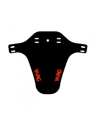 Parafango anteriore FRONT - nero rosso