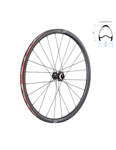 Coppia ruote TC30 DB-CL...