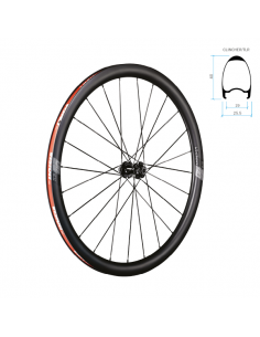 Coppia ruote SC40 DB-CL...