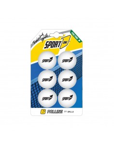 BLISTER 6 PALLINE PING PONG